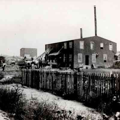 Mighton's Sawmill and Cider Mill (Southwest View), 1890