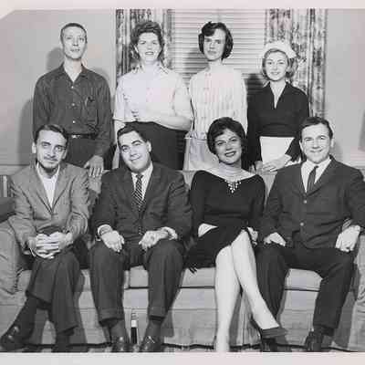 Cast of "Someone Waiting", 1961