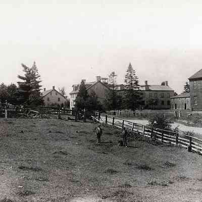 Center Family from Woolen Mill (Northeast View), 1894