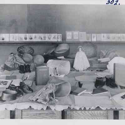 Edythe Turner's School Exhibit at Malvern School, 1920s