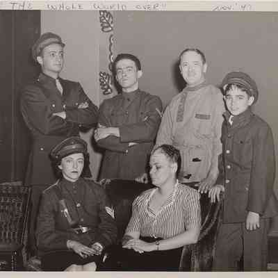 Cast of "The Whole World Over", 1947