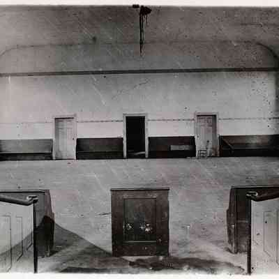 Interior of Shaker Meeting House (North View), 1898