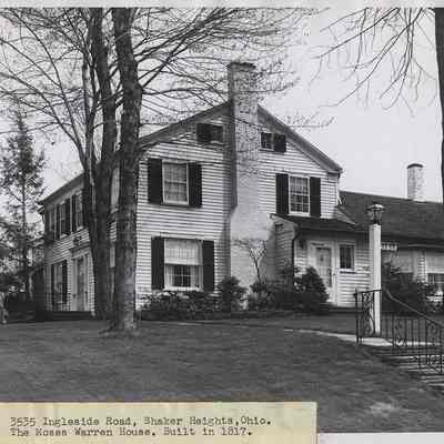 Moses Warren House (Scrapbook Excerpt)