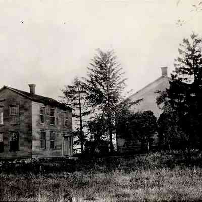 Elders’ House and Meeting House (Northwest View), 1898
