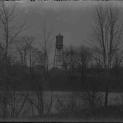 Water Tower on Fairmount Boulevard (From Horseshoe Lake), c.1905