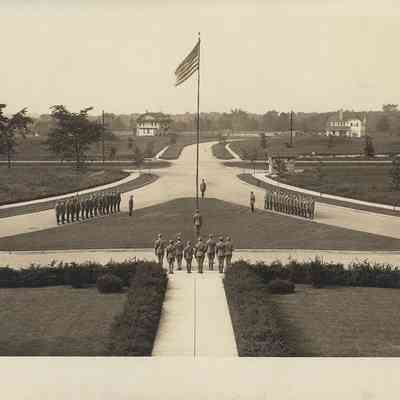 Boulevard School, Student Military Exercises, 1919