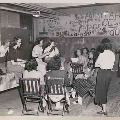 Dress Rehearsal for "Good Housekeeping", 1950