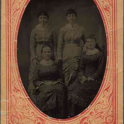 Portrait of Mary Pilot Luce and Sisters-in-Law