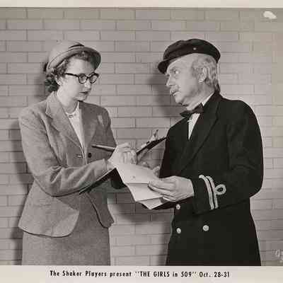 Barbara Dennison and Bernard Singerman in "The Girls in 509", 1959