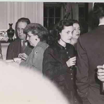 Opening Night Party for "Holiday" Revival, 1950