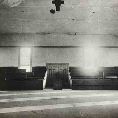 Interior of Meeting House (South View), 1898