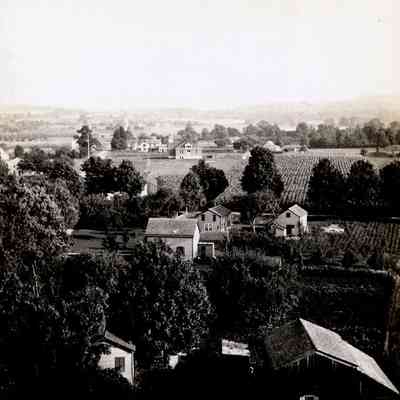 Views from Tower of Kirtland Temple, 1898