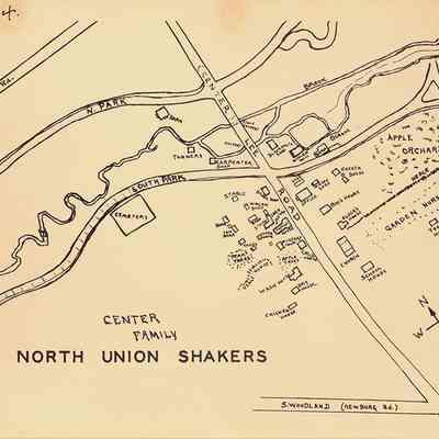 Map of North Union Center Family