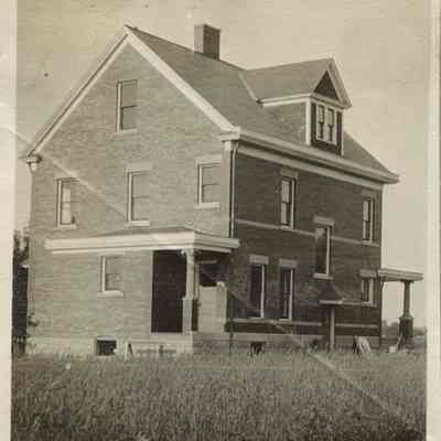 John G. Litzel's house built c. 1908, later became the site of the Shaker Heights Police Station that was bombed in 1970.