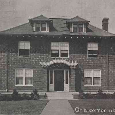 House on a Corner near Fairmount, c.1911