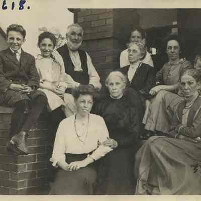 Warren-Gibbs-Caley Family, c.1910 (Scrapbook Excerpt)