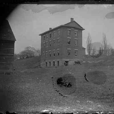 Center Family Woolen Mill (Northwest View)