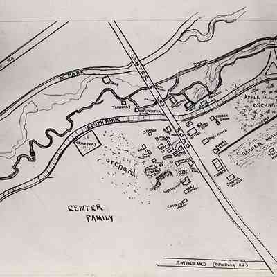 Map of Center Family