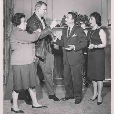 Scene from "Make a Million", 1962