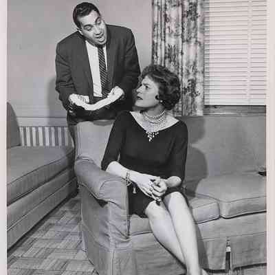 Marvin Karp and Marilyn Bennett in "Someone Waiting", 1961