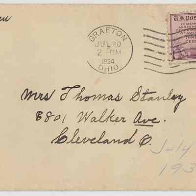 July 20, 1934 envelope