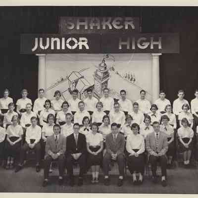 Shaker Junior High School (Woodbury) Class Photo, 1951