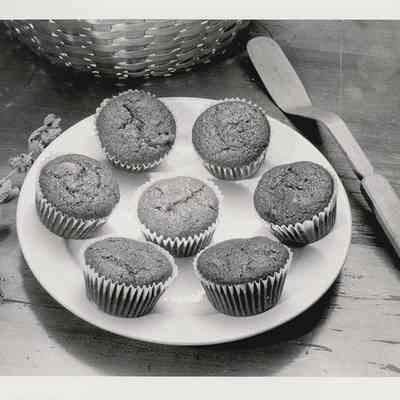Muffins on a Plate