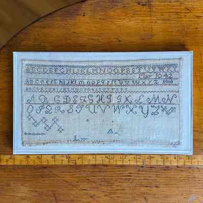 Alphabet Sampler, 1842