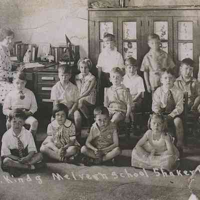 Malvern School P.M. Kindergarten Class Photo