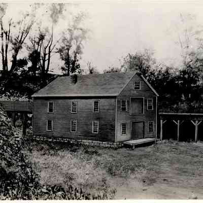 Flour Mill on Old Sawmill Foundation, 1886