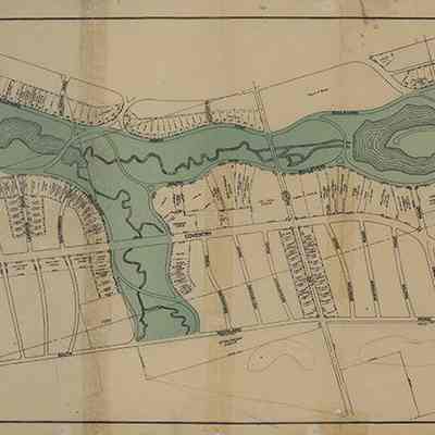 Shaker Heights Parkway Frontages and Subdivision of Southside Cleveland Heights Village, 1909