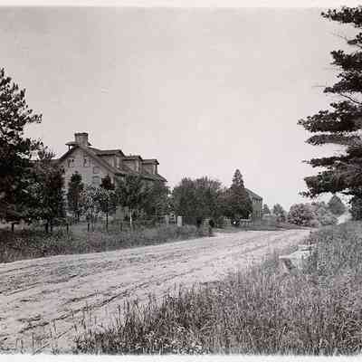 Center Family House on Lee Road (Southeast View), 1898
