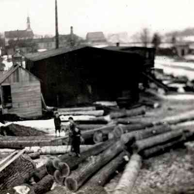 Mighton's Sawmill and Cider Mill (North View), 1890