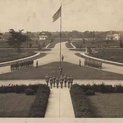 Boulevard School, Student Military Exercises, 1919