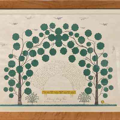 A Bower of Mulberry Trees, by Hannah Cohoon, September 13, 1854
