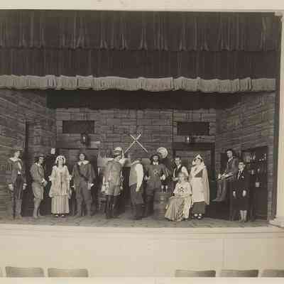 Cast of "Cock Robin", 1929