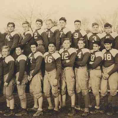 Shaker Junior High Varsity Football Team, 1937