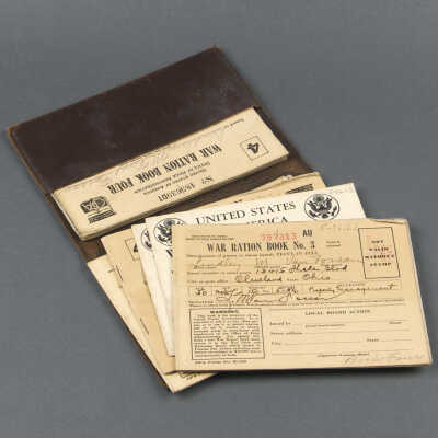 Van Vossan War Ration Book