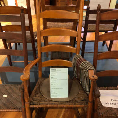 Ladder Back Rocking Chair