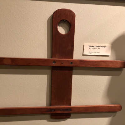Shaker Clothes Hanger