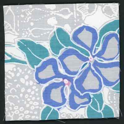 Key West Hand Print Fabrics Swatch