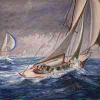 Sailboats and Storm