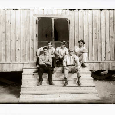 Workers at Pigeon Key