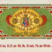 Flor de Alboni Cigar Label