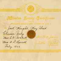 Mission Study Certificate