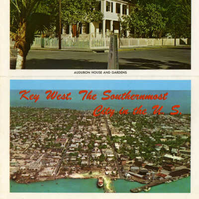 Old Key West Souvenir Folder