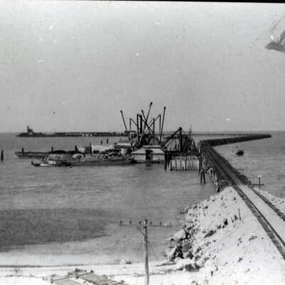 Seven Mile Bridge Under Construction
