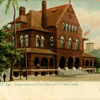 Key West Fla. Custom-House and Post Office and U.S. Naval Depot