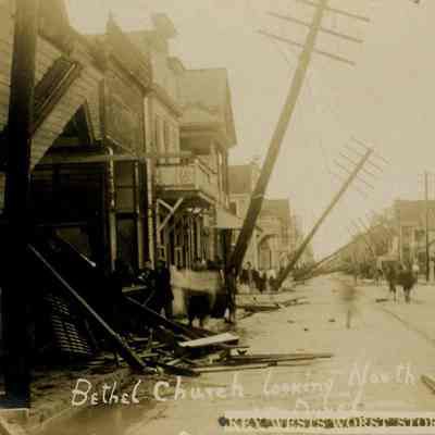 Hurricane Damage at Bethel Church