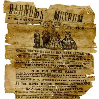Barnum's Museum Newspaper Ad